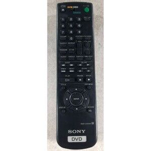 Sony DVD Remote Control RMT-D109A